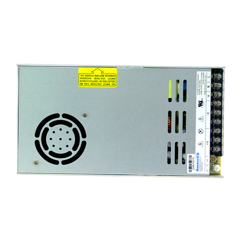 350W单路输出12V/24V工业电源